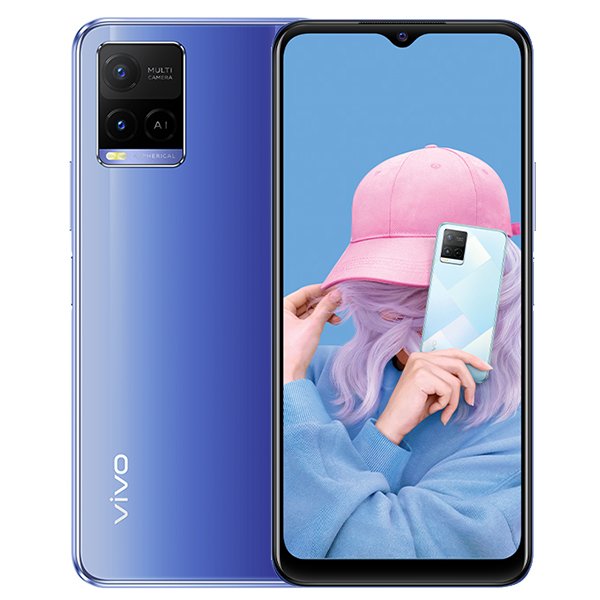 Điện thoại Vivo V2111 - Y21 (4+64Gb) Xanh Tím
