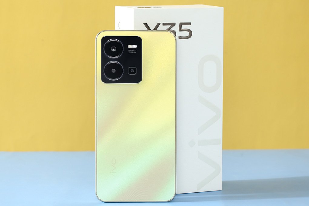Điện thoại Vivo V2205 - Y35 (8+128GB) Vàng