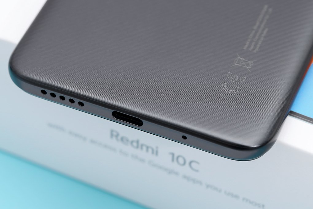 Điện thoại Xiaomi Redmi 10C (4 +128) Xám