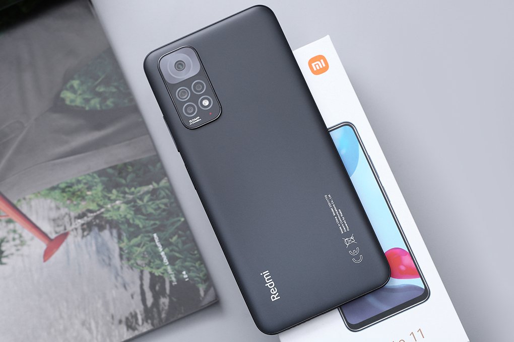 Điện thoại Xiaomi Redmi Note 11 (4+128) Xám