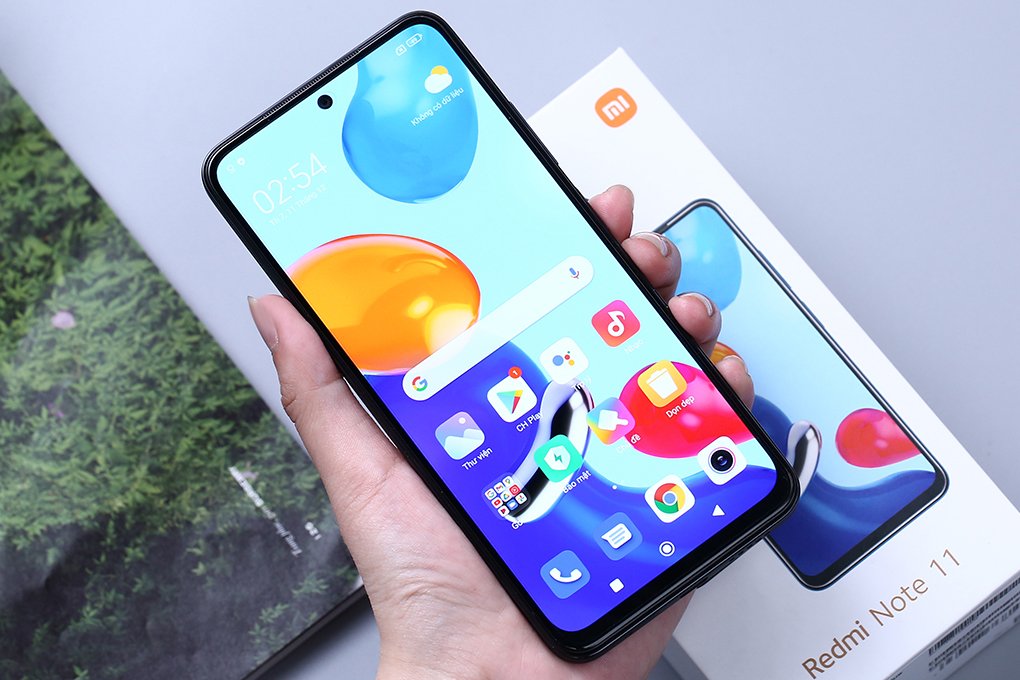 Điện thoại Xiaomi Redmi Note 11 (4+128) Xám
