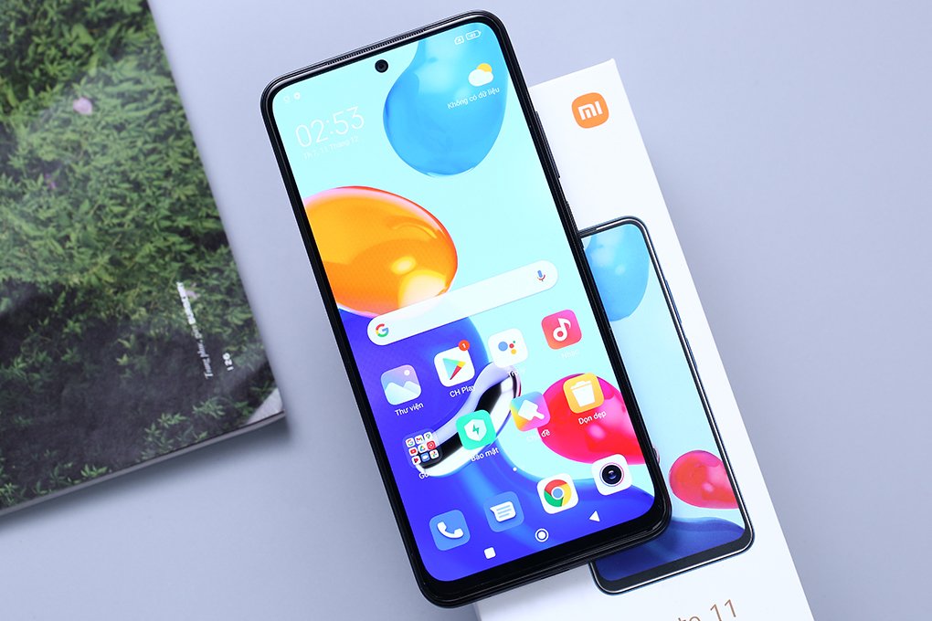 Điện thoại Xiaomi Redmi Note 11 (4+128) Xám
