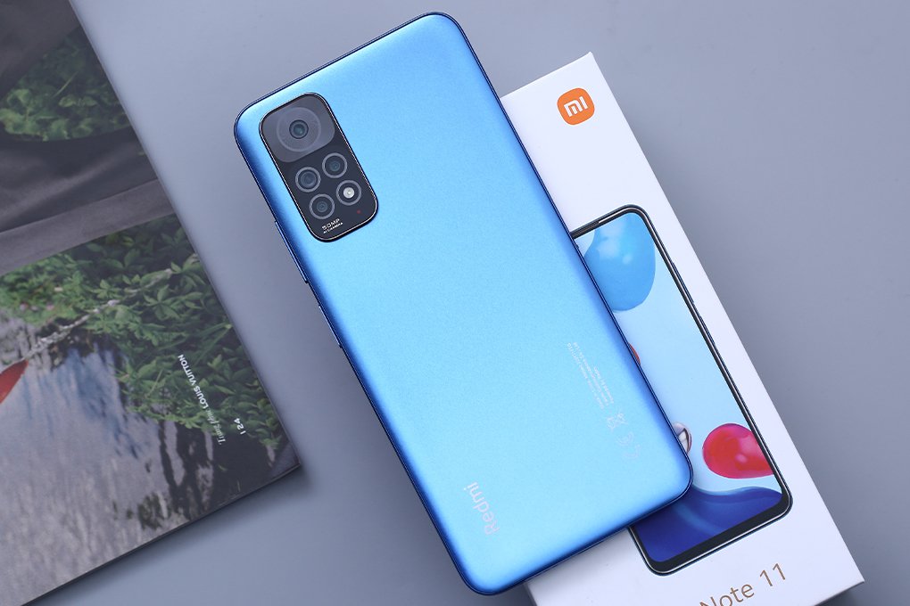 Điện thoại Xiaomi Redmi Note 11 (4+128) Xanh Dương Đậm T-Blue