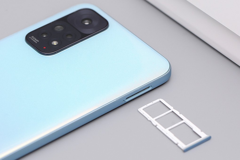 Điện thoại Xiaomi Redmi Note 11 (4+128) Xanh Dương Nhạt Star Blue