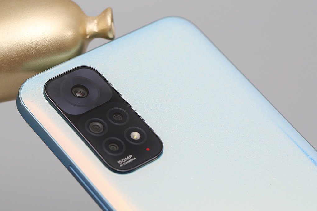 Điện thoại Xiaomi Redmi Note 11 (4+128) Xanh Dương Nhạt Star Blue