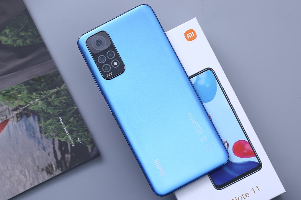Điện thoại Xiaomi Redmi Note 11 (4+64) Xanh Dương Đậm T-Blue