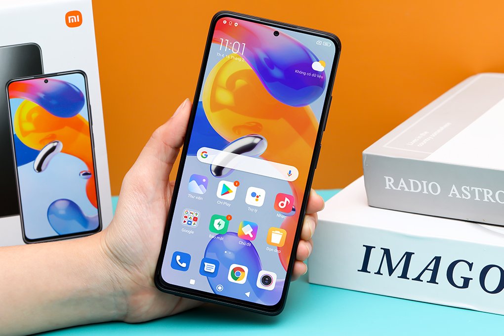 Điện thoại Xiaomi Redmi Note 11 Pro 5G (8+128G) Xanh Dương