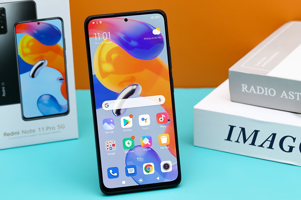 Điện thoại Xiaomi Redmi Note 11 Pro 5G (8+128G) Xanh Dương