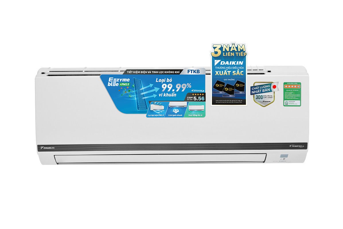 Điều hòa Daikin 1 chiều Inverter 2.5HP-20.500BTU FTKB60WAVMV