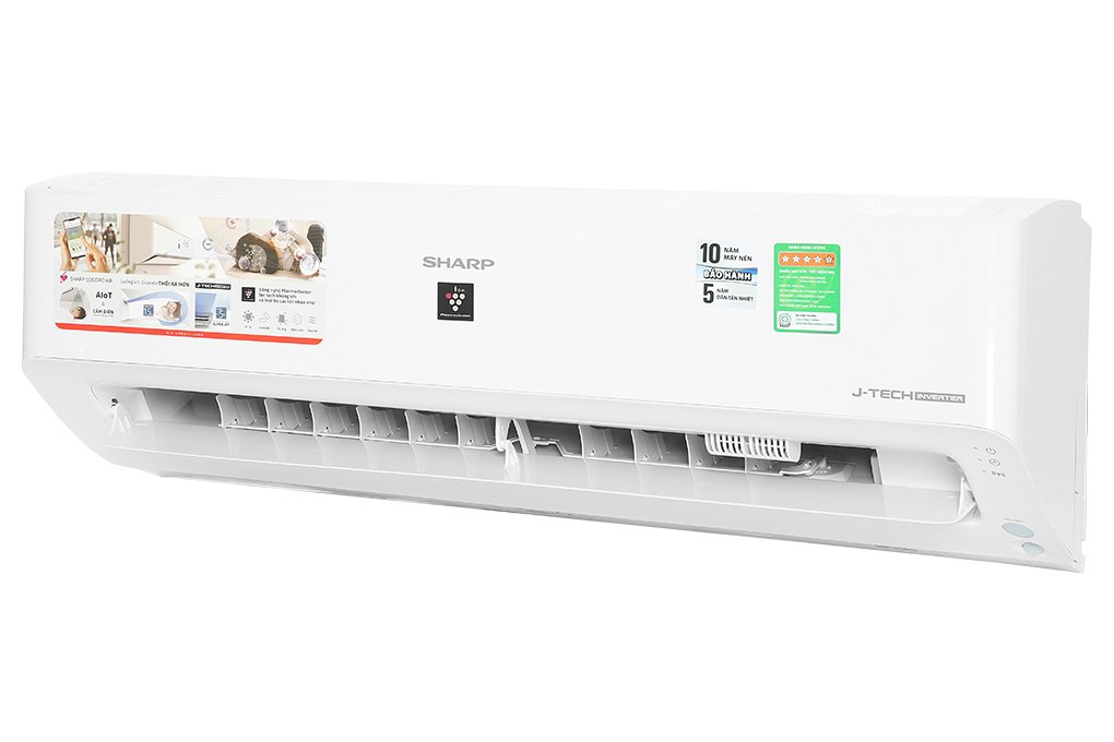 Điều hòa Sharp 1 chiều Inverter 1HP-9.000BTU AH-XP10YHW