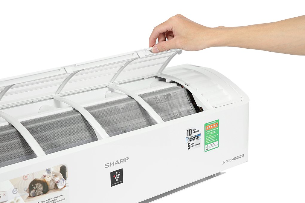 Điều hòa Sharp 1 chiều Inverter 1HP-9.000BTU AH-XP10YHW