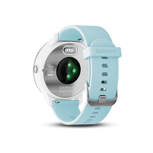 Đồng hồ Garmin Vivoactive 3 Element dây Xanh da trời Azure
