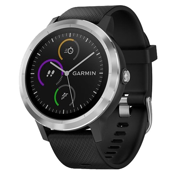 Đồng hồ Garmin Vivoactive 3 Blk/blk, Silicone, Slate