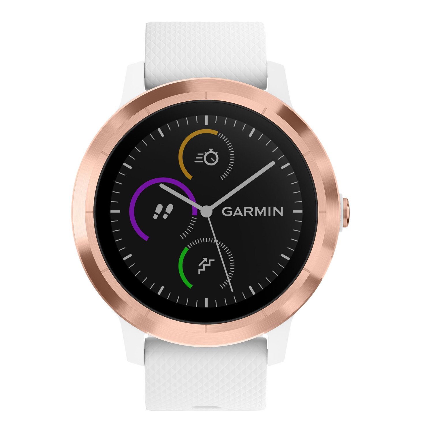 Đồng hồ Garmin Vivoactive 3 White & Rose Gold