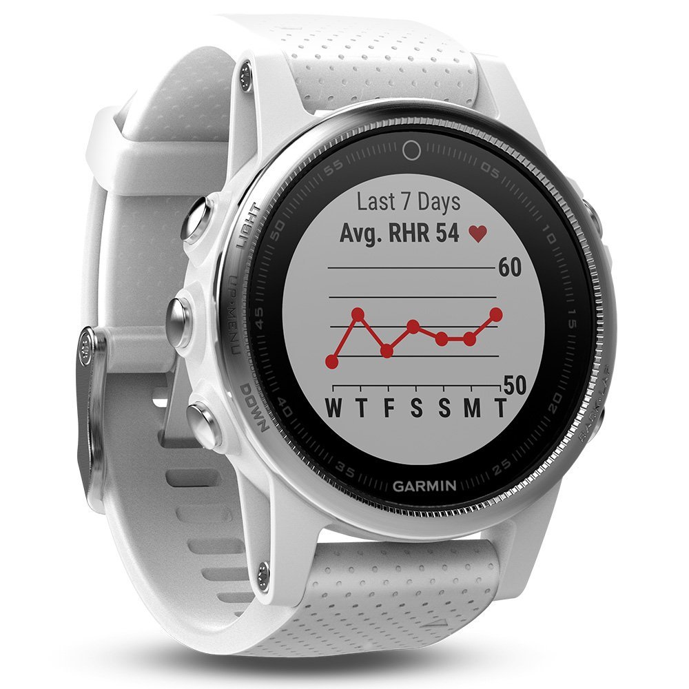 Đồng hồ thông minh Fenix 5s, Carrara White, VN