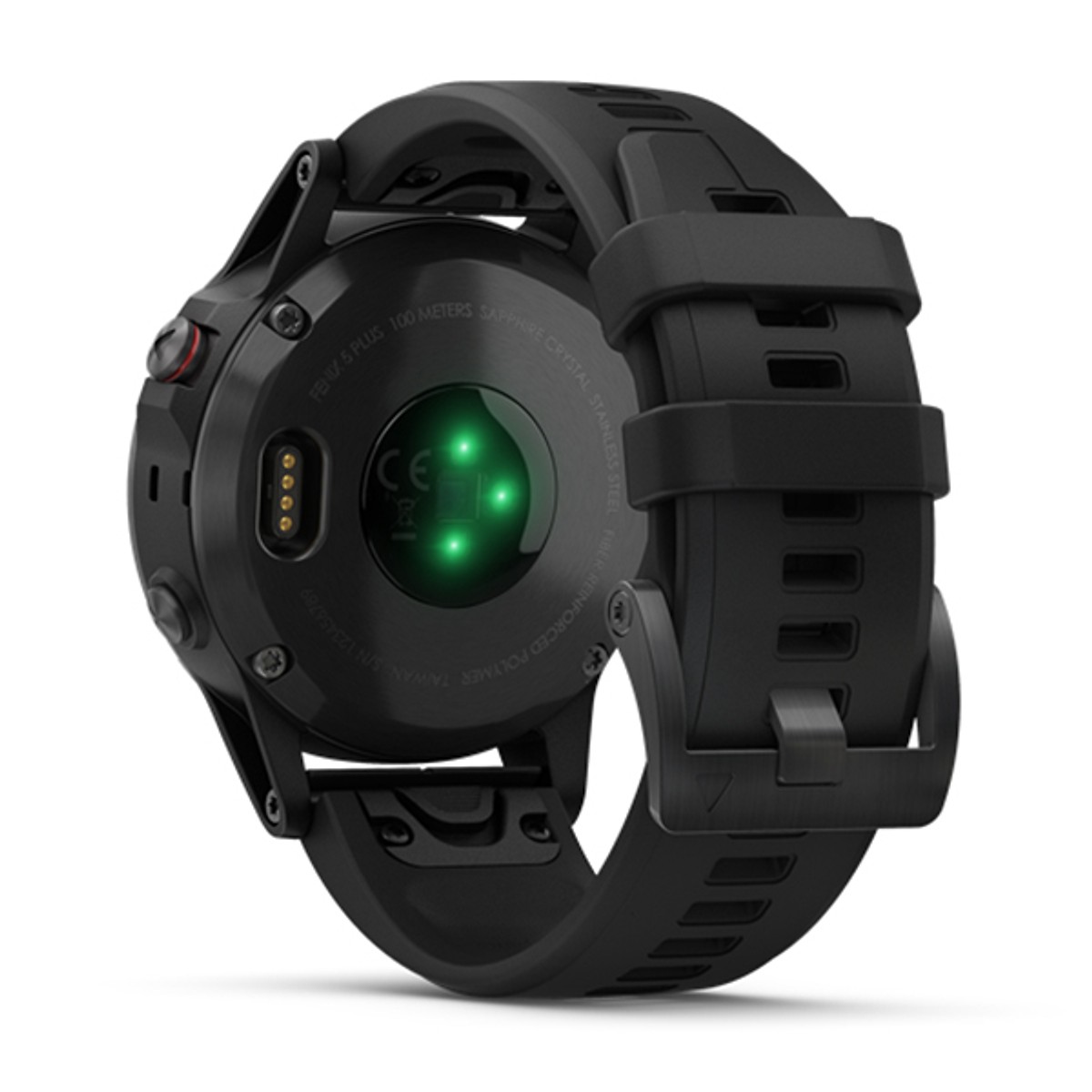Đồng Hồ Thông Minh Garmin Fenix 5 Plus, Sapphire, DLC Carbon Gray w/Black Band