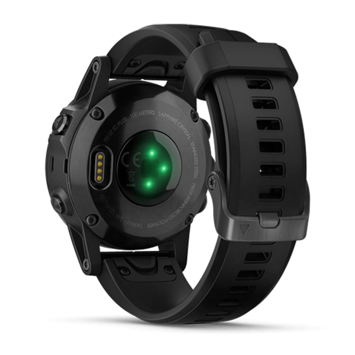Đồng Hồ Thông Minh Garmin Fenix 5S Plus, Sapphire, Black w/Black Band