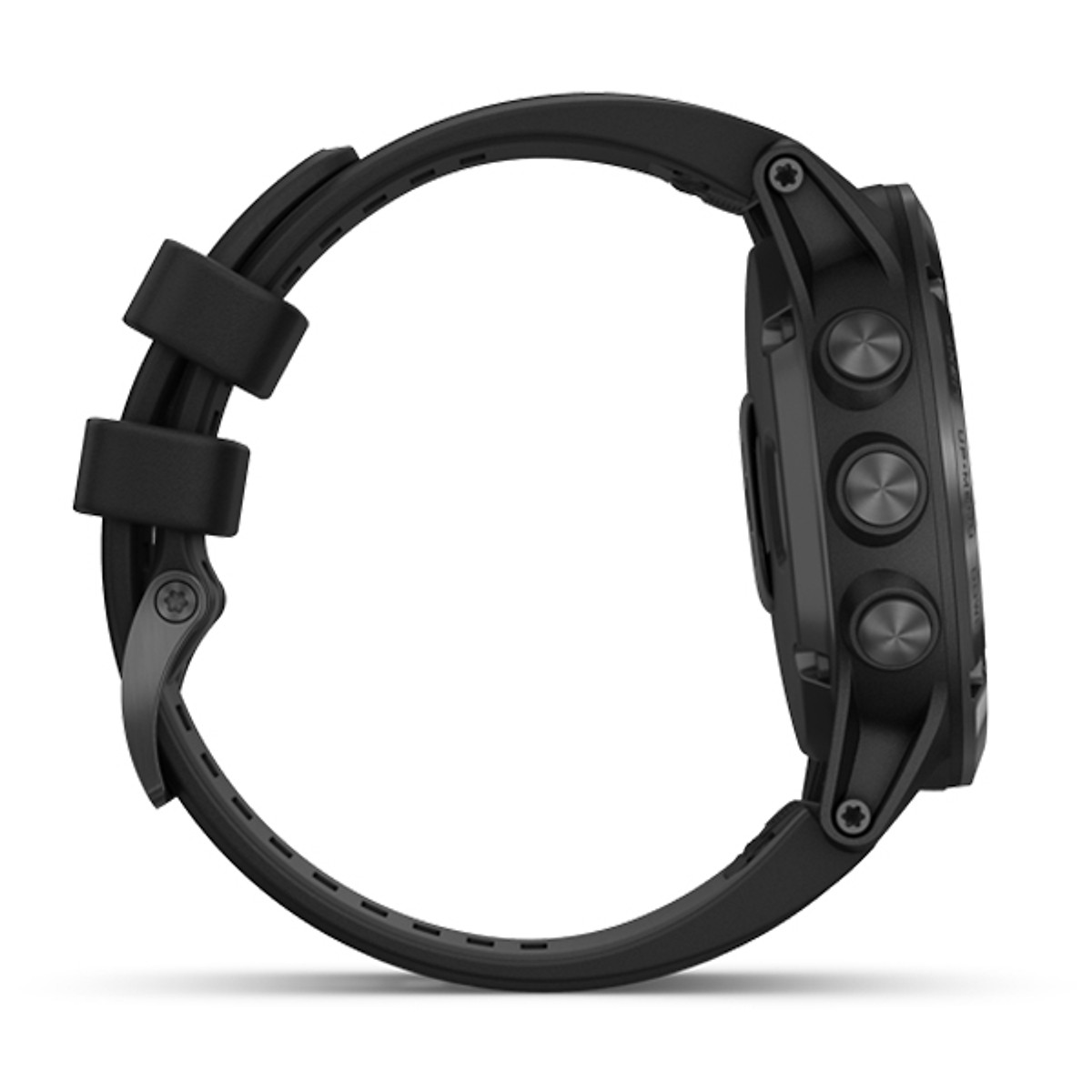 Đồng Hồ Thông Minh Garmin Fenix 5X Plus, Sapphire, DLC Carbon Gray w/Black Band