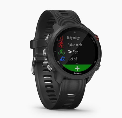 Đồng hồ thông minh Garmin Forerunner 245 Music Đen/ Đỏ (Demo)