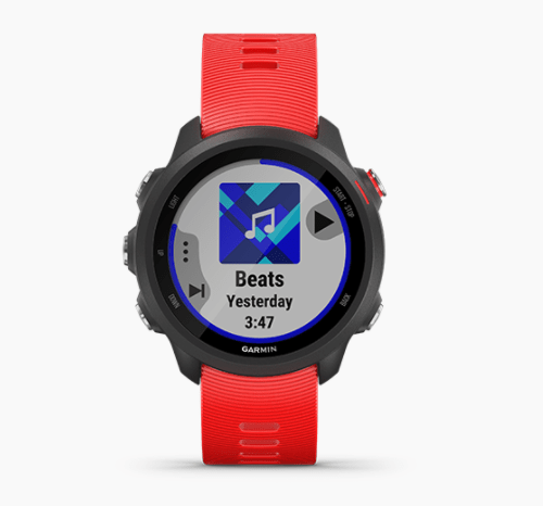 Đồng hồ thông minh Garmin Forerunner 245 Music Đen/ Đỏ (Demo)