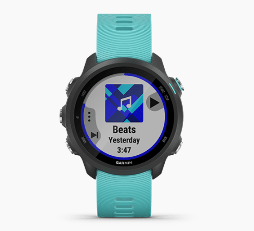 Đồng hồ thông minh Garmin Forerunner 245 Music Xanh