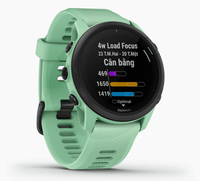 Đồng hồ thông minh Garmin Forerunner 745 Xanh nhiệt đới