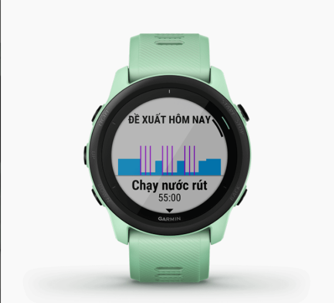 Đồng hồ thông minh Garmin Forerunner 745 Xanh nhiệt đới