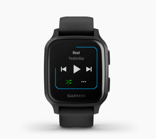 Đồng hồ thông minh Garmin Venu SQ Music Đen