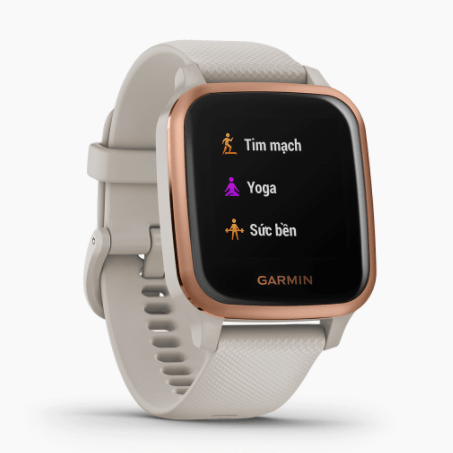 Đồng hồ thông minh Garmin Venu SQ Music Vàng