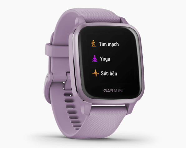 Đồng hồ thông minh Garmin Venu SQ Tím