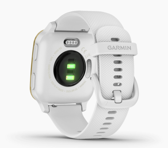Đồng hồ thông minh Garmin Venu SQ Trắng/ Vàng sáng (Demo)