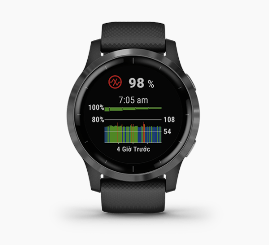 Đồng hồ thông minh Garmin Vivoactive 4 Đen