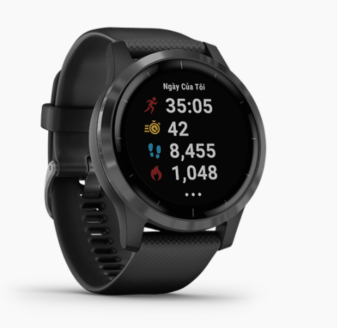 Đồng hồ thông minh Garmin Vivoactive 4 Đen
