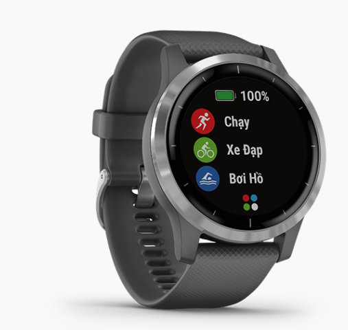 Đồng hồ thông minh Garmin Vivoactive 4 Xám
