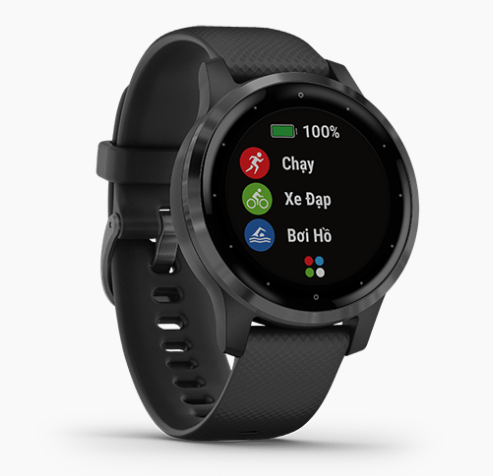 Đồng hồ thông minh Garmin Vivoactive 4S Đen