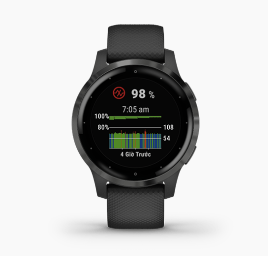 Đồng hồ thông minh Garmin Vivoactive 4S Đen