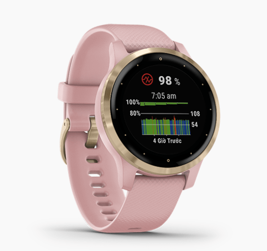 Đồng hồ thông minh Garmin Vivoactive 4S Hồng