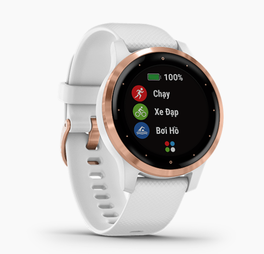 Đồng hồ thông minh Garmin Vivoactive 4S Trắng