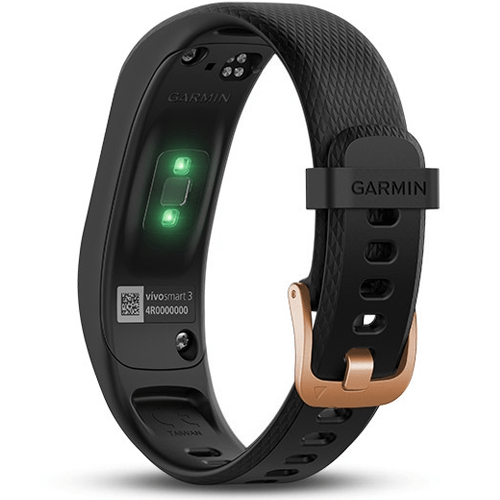 Đồng hồ thông minh Garmin Vivosmart 3, Black/rose gold, S/M size, VN