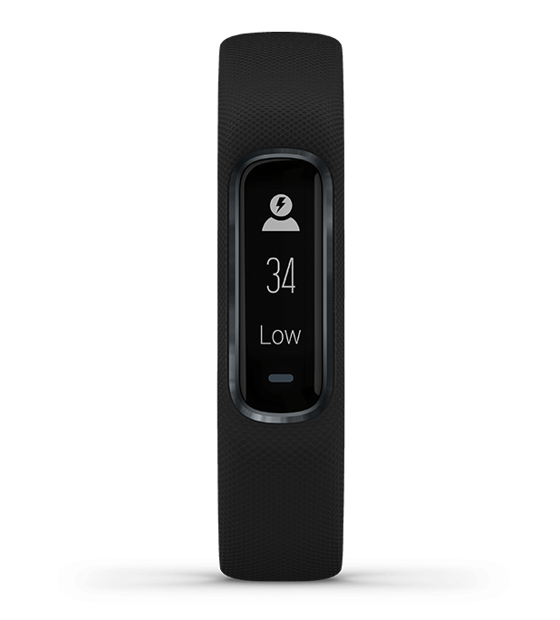 Đồng hồ thông minh Garmin Vivosmart 4, SEA, Black/Slate, S/M