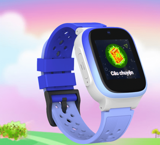 Đồng hồ định vị trẻ em Masstel Smart Hero 4G màu xanh (Blue)