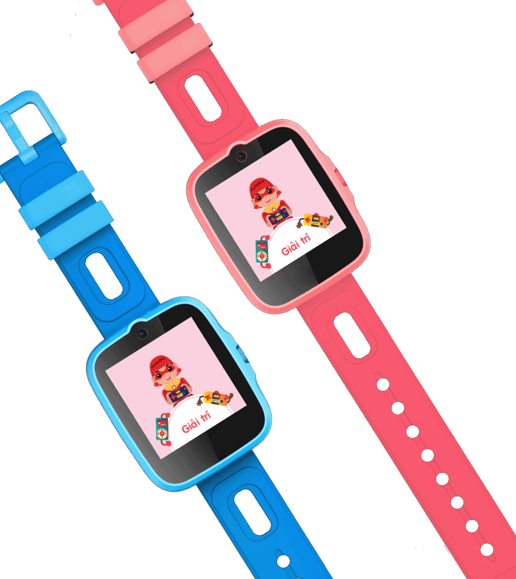 Đồng hồ thông minh trẻ em Masstel Super Hero 4G Hồng