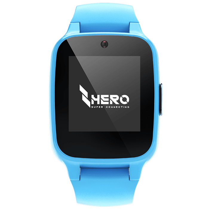 Đồng hồ thông minh trẻ em Masstel Super Hero Xanh