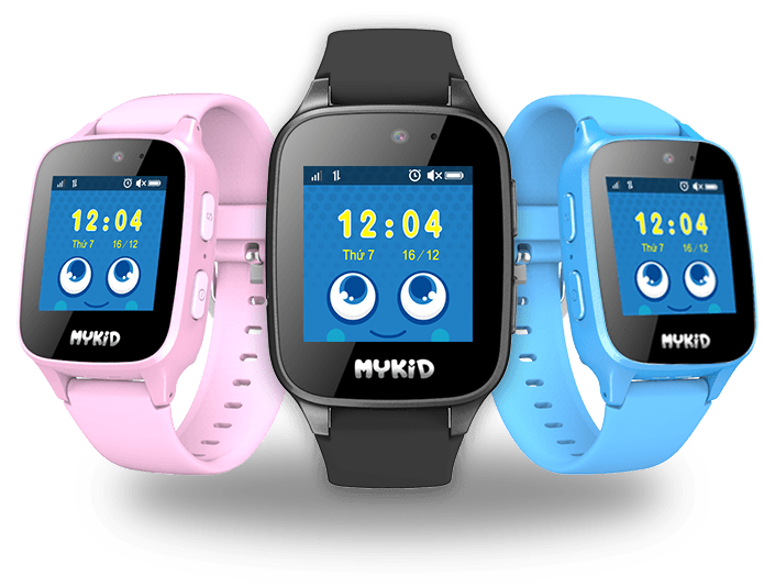 Đồng hồ thông minh trẻ em MyKID_B1 Màu hồng