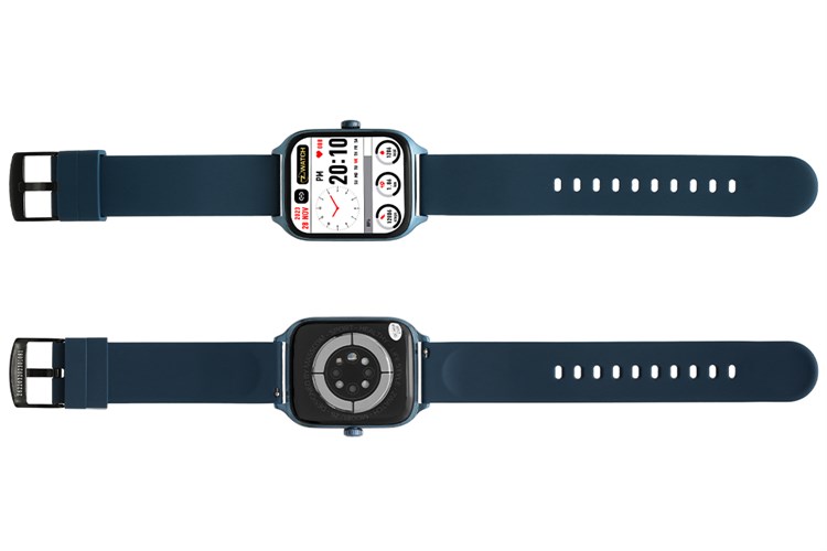 Đồng hồ thông minh Zwatch Z6 44mm màu Xanh (Blue) dây Sillicone