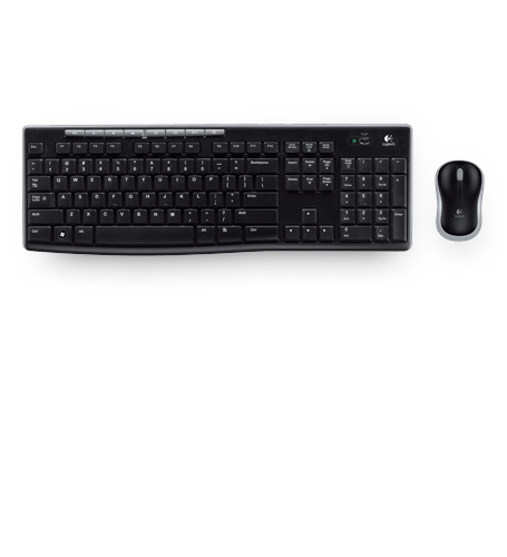 Bộ bàn phím chuột không dây Logitech MK270