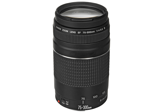 Ống kính Canon EF75-300mm f/4-5.6 III USM (Hàng chính hãng LBM)