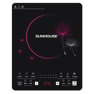 Bếp điện từ Sunhouse SHD6862, cảm ứng 1800W(Khuyến mại kèm nồi lẩu)