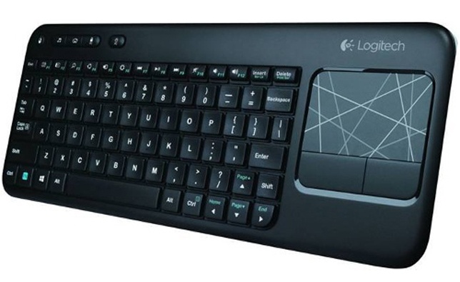 Bàn phím không dây tích hợp chuột cảm ứng Logitech K400R