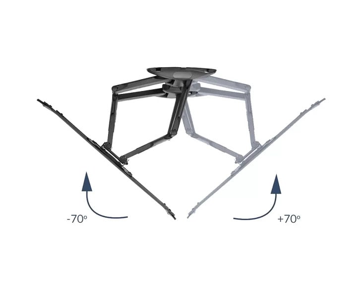 Giá treo Tivi xoay đa năng ErgoTek E66 (32 - 80)